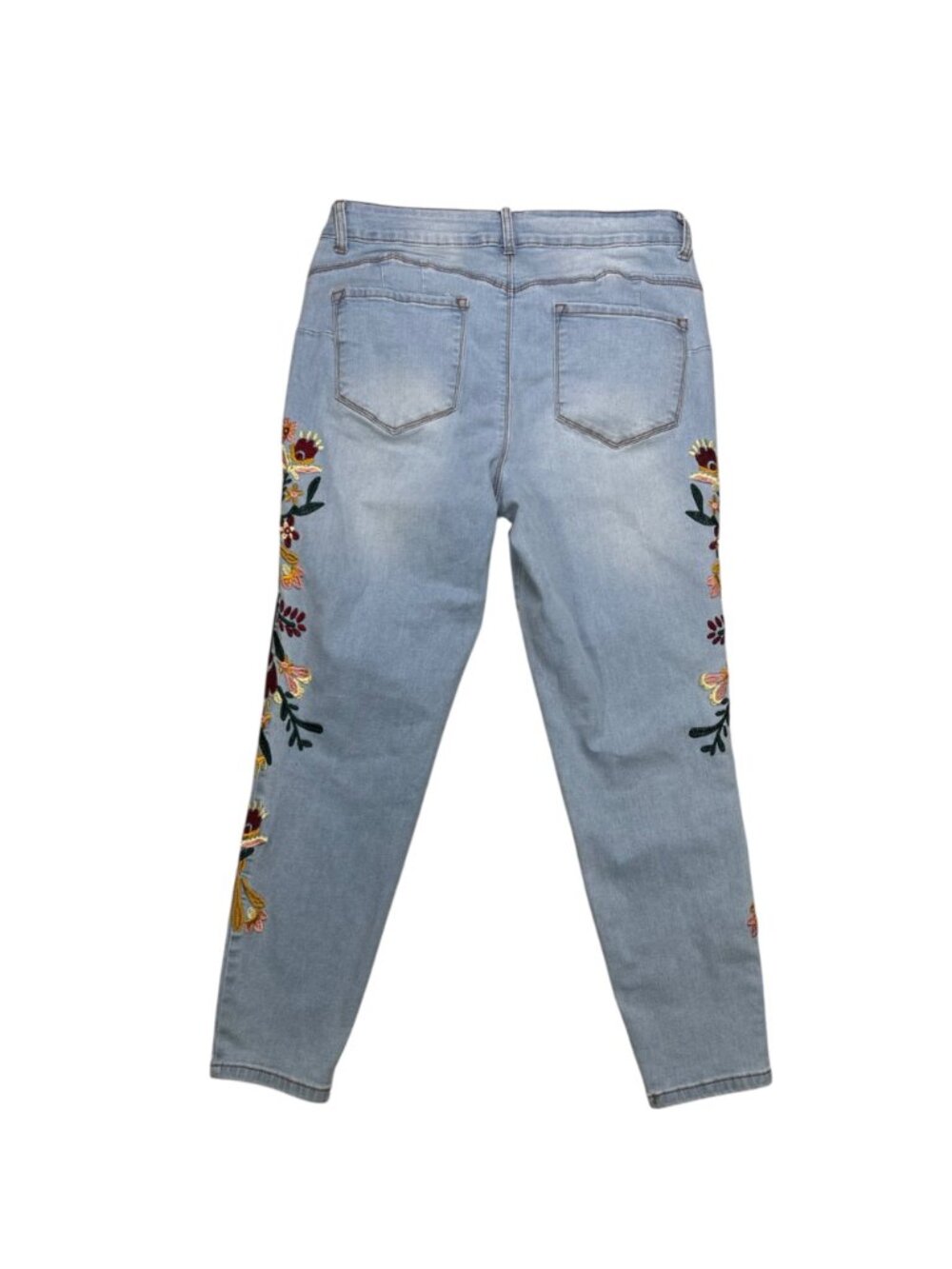 Sandpiper Denim 14P Embroidered Floral Jeans Boho Western Festival - Picture 4 of 8